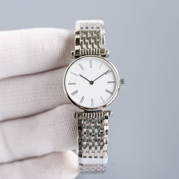 women watch quartz movement 24mm business wristwatch stainless steel montre de luxes watch for ladies, Slivery;brown
women watch quartz movement 24mm business wristwatch stainless steel montre de luxes watch for ladies, Slivery;brown