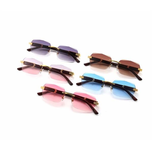 new square glasses, frameless, trimmed sunglasses women's fashion glasses gradient sunscreen sunglasses, Blue
new square glasses, frameless, trimmed sunglasses women's fashion glasses gradient sunscreen sunglasses, Blue