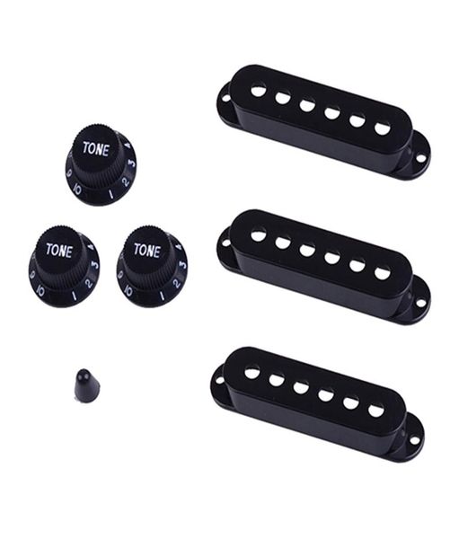 1 set single coil pickup covers volume tone crontrol knobs switch tip for electric guitar replacement parts7745525
1 set single coil pickup covers volume tone crontrol knobs switch tip for electric guitar replacement parts7745525