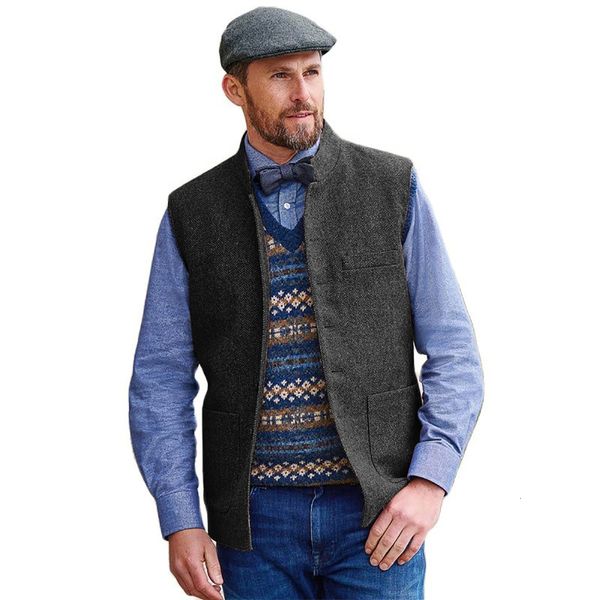 men's vests 2023 suit vest blue woolen blended mens denim jeans waistcoat jacket slim fit casual formal business 230705, Black;white
men's vests 2023 suit vest blue woolen blended mens denim jeans waistcoat jacket slim fit casual formal business 230705, Black;white