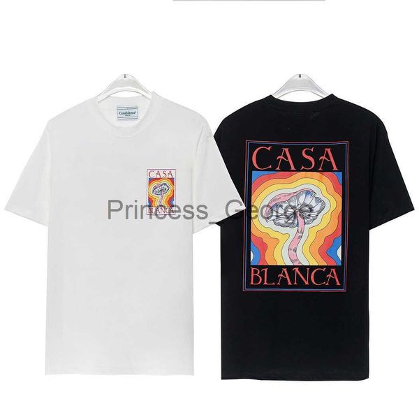 mens tshirts casablanc shirt luxury men t shirt spring summer new style rainbow mushroom round neck short seeves breathable cotton designer, White;black
mens tshirts casablanc shirt luxury men t shirt spring summer new style rainbow mushroom round neck short seeves breathable cotton designer, White;black