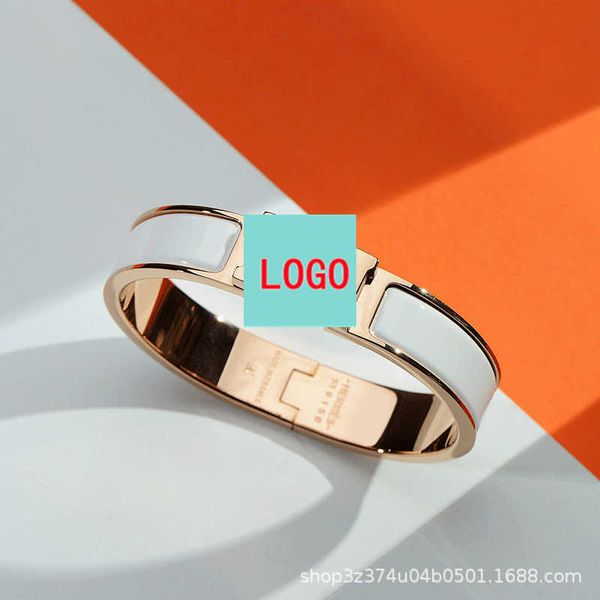 designer hemrres bracelet female aijia pop enamel h button letter rose gold couple male valentine's day gift 5113, Black
designer hemrres bracelet female aijia pop enamel h button letter rose gold couple male valentine's day gift 5113, Black