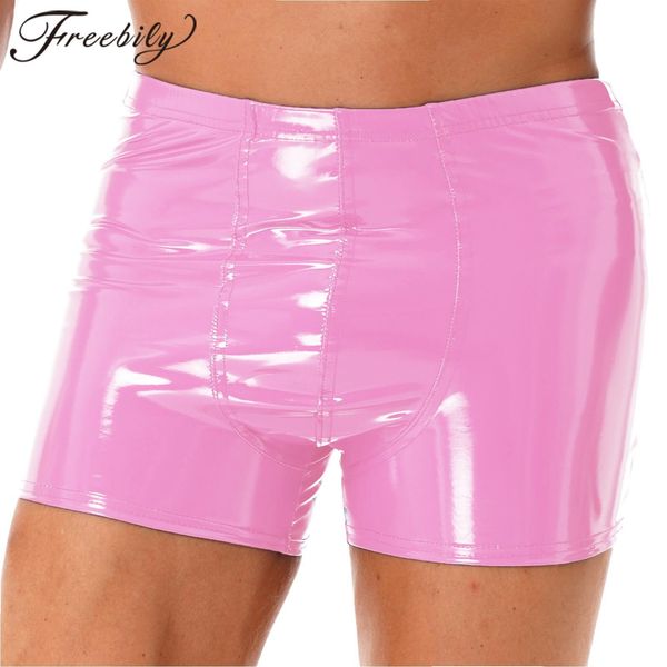 men's shorts swimwear boxing wetlook patent leather raised pockets underwear luggage nightclub clothing club 230705, White;black
men's shorts swimwear boxing wetlook patent leather raised pockets underwear luggage nightclub clothing club 230705, White;black
