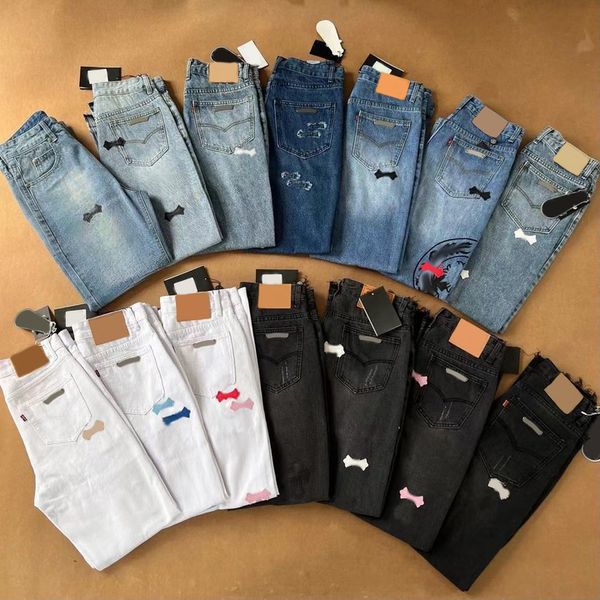 designer mens jeans make old washed chromes jeans straight trousers letter prints for women men casual long pant style chromees hearts, Blue
designer mens jeans make old washed chromes jeans straight trousers letter prints for women men casual long pant style chromees hearts, Blue