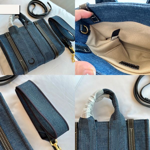 denim shoulder bag designer bags small woody tote bag calfskin handbag women shopping bag shoulder wallet purse
denim shoulder bag designer bags small woody tote bag calfskin handbag women shopping bag shoulder wallet purse