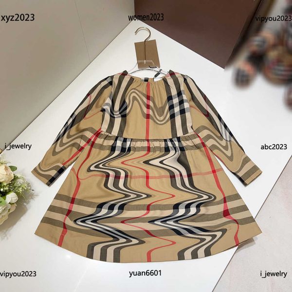2023 designer baby clothes long sleeved round neck kids dress girl summer dress fashion child checkered printing skirt #multiple product, Red;yellow
2023 designer baby clothes long sleeved round neck kids dress girl summer dress fashion child checkered printing skirt #multiple product, Red;yellow