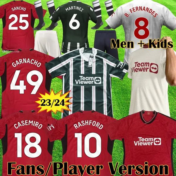 23 24 hanson sancho soccer jerseys bruno fernandes rashford football shirt 2023 2024 men kids martinez casemiro antony garnacho fans player, Black;yellow
23 24 hanson sancho soccer jerseys bruno fernandes rashford football shirt 2023 2024 men kids martinez casemiro antony garnacho fans player, Black;yellow