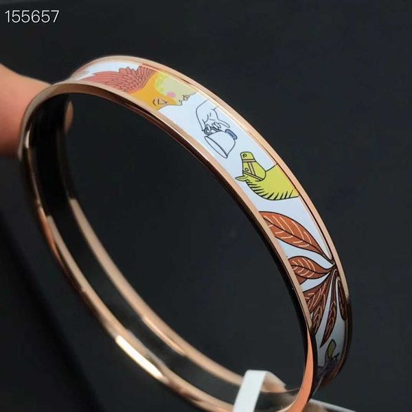 designer hemrres bracelet h home new rabbit enamel colorful men and women's couple fashion personalized versatile 1 35nh, Black 
designer hemrres bracelet h home new rabbit enamel colorful men and women's couple fashion personalized versatile 1 35nh, Black