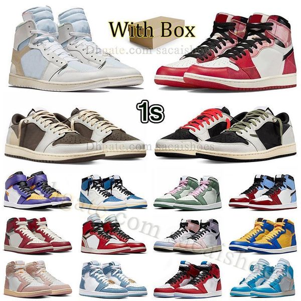 with box fashion jumpman 1 basketball shoes high og spider verse reverse laney denim 1s mens womens sneaker ts reverse mocha olive low mid d
with box fashion jumpman 1 basketball shoes high og spider verse reverse laney denim 1s mens womens sneaker ts reverse mocha olive low mid d