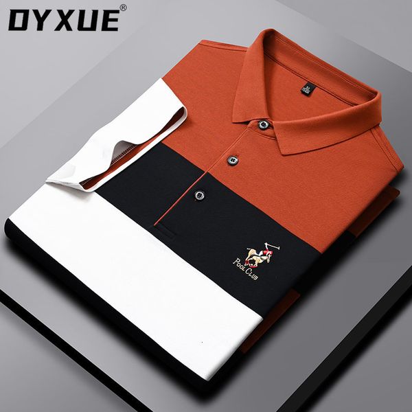 mens polos dyxue shirts cool polo shirt lapel fashion casual striped short sleeve summer soft highquality embroidery tees 230706, White;black
mens polos dyxue shirts cool polo shirt lapel fashion casual striped short sleeve summer soft highquality embroidery tees 230706, White;black