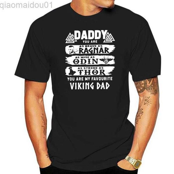 men's t-shirts vikings daddy you are as brave as ragna men t shirts valhalla sons of odin vintage tee t-shirt 100% cotton summer plus, White;black
men's t-shirts vikings daddy you are as brave as ragna men t shirts valhalla sons of odin vintage tee t-shirt 100% cotton summer plus, White;black