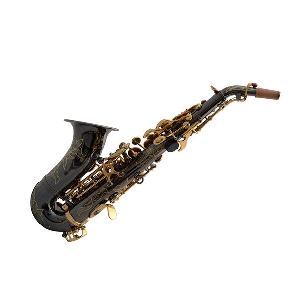 bb children's small bend saxophone soprano black nickel bright nickel saxophone sax
bb children's small bend saxophone soprano black nickel bright nickel saxophone sax