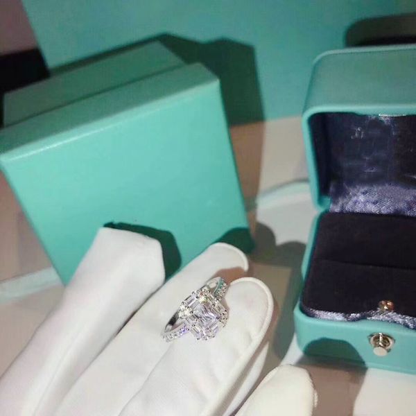 square diamond ladies wedding ring fashion designer engagement ring 925 sterling silver jewelry girls love gift box, Slivery;golden
square diamond ladies wedding ring fashion designer engagement ring 925 sterling silver jewelry girls love gift box, Slivery;golden