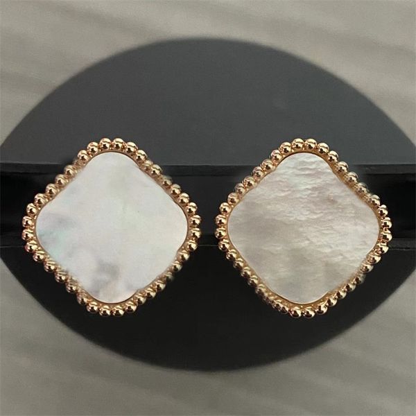 four leaf clover earrings luxury earring sterling silver jewelry rise gold silver plated shell diamond hoop ear ring jewelry designers weddi, Golden;silver
four leaf clover earrings luxury earring sterling silver jewelry rise gold silver plated shell diamond hoop ear ring jewelry designers weddi, Golden;silver