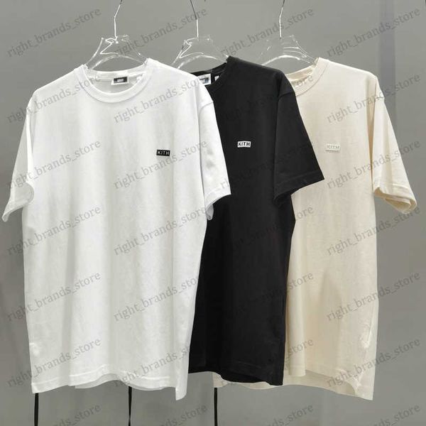 men's t-shirts vintage kith tshirts box small round neck short sleeve cotton simple letter print loose t-shirt for men women t230707, White;black
men's t-shirts vintage kith tshirts box small round neck short sleeve cotton simple letter print loose t-shirt for men women t230707, White;black