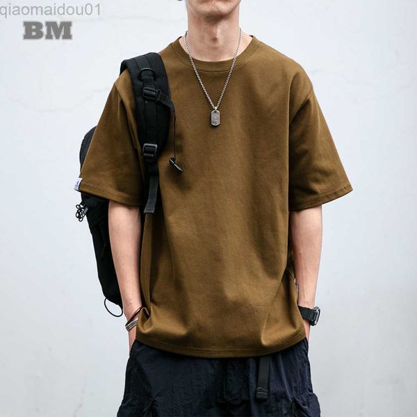 men's t-shirts summer japanese streetwear solid color t shirt men clothing harajuku casual couple short sleeve tee oversized l230707, White;black
men's t-shirts summer japanese streetwear solid color t shirt men clothing harajuku casual couple short sleeve tee oversized l230707, White;black