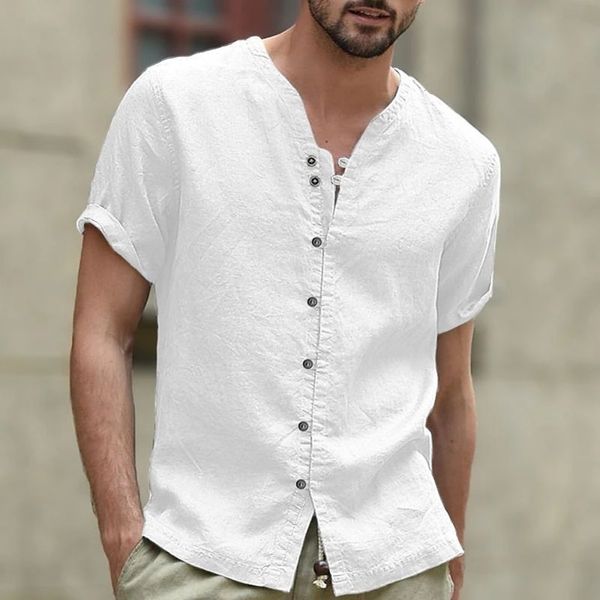 men's polos summer men's casual street solid color short-sleeved shirt fashion simple single-breasted men's short-sleeved shi, White;black
men's polos summer men's casual street solid color short-sleeved shirt fashion simple single-breasted men's short-sleeved shi, White;black