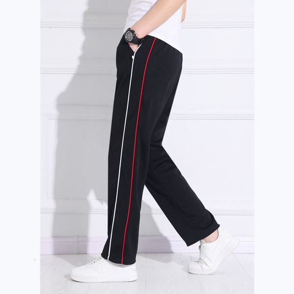 mens pants black track casual sweatpants mens striped bastic trousers straight joggers simple work 230706
mens pants black track casual sweatpants mens striped bastic trousers straight joggers simple work 230706