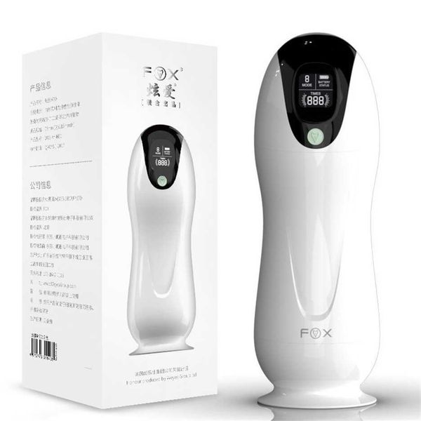 fox dazzling m30 aircraft cup electric male device inverted count sucking interactive pronunciation vibration exercise 50% factory store sal
fox dazzling m30 aircraft cup electric male device inverted count sucking interactive pronunciation vibration exercise 50% factory store sal