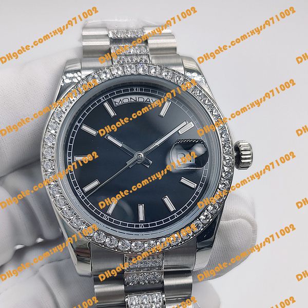 with box papers women's watch 36mm 118389 118388 316 stainless steel diamond watch high-quality cal.2813 movement automatic mechanical, Slivery;brown
with box papers women's watch 36mm 118389 118388 316 stainless steel diamond watch high-quality cal.2813 movement automatic mechanical, Slivery;brown