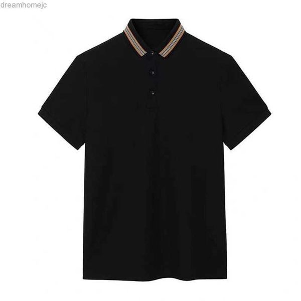 bb men polo shirt burbe tshirt business casual short-sleeved shirts tb striped embroidered cotton loose, White;black
bb men polo shirt burbe tshirt business casual short-sleeved shirts tb striped embroidered cotton loose, White;black