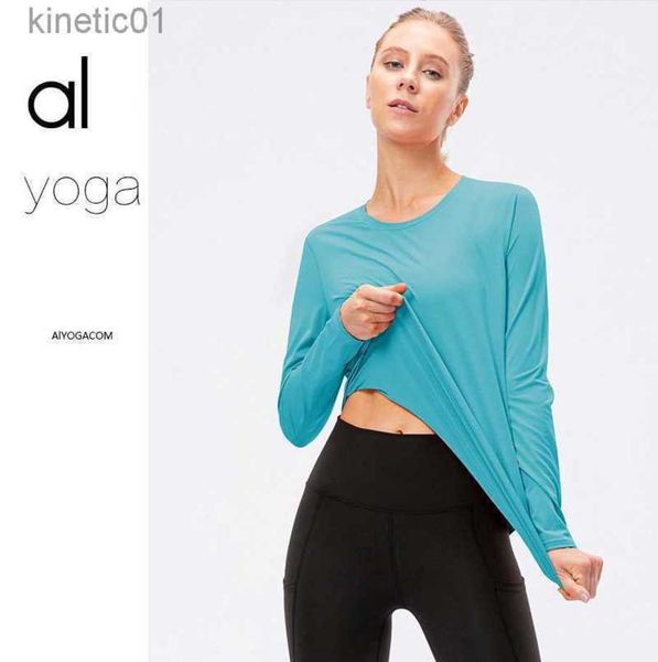 desginer alo yoga t shirt nude suit long sleeve women's long sport t-shirt loose cover up fitness suit, White
desginer alo yoga t shirt nude suit long sleeve women's long sport t-shirt loose cover up fitness suit, White