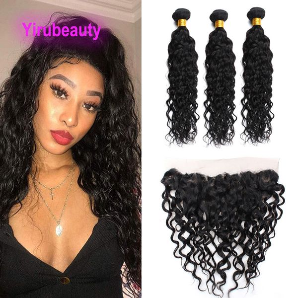 peruvian water wave 100% human hair wefts with 13x6 lace frontal part 10-30inch natural color, Black;brown
peruvian water wave 100% human hair wefts with 13x6 lace frontal part 10-30inch natural color, Black;brown