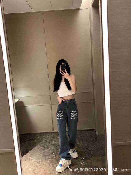 23 summer new niche design with embroidered slimming denim pants with wide legs fashionable and versatile455, Blue
23 summer new niche design with embroidered slimming denim pants with wide legs fashionable and versatile455, Blue