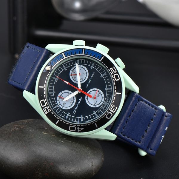 wristwatches for men 2023 new mens watches six stitches all dial work quartz watch luxury brand chronograph clock fashion ome montre de luxe, Slivery;brown
wristwatches for men 2023 new mens watches six stitches all dial work quartz watch luxury brand chronograph clock fashion ome montre de luxe, Slivery;brown