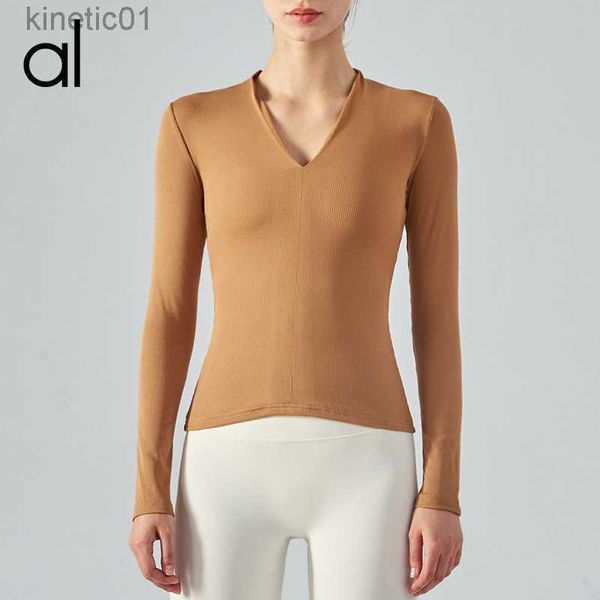 desginer alo yoga t shirt women's tights running quick-drying clothes long-sleeved autumn and winter v-neck sports t-shirt fitness wear, White
desginer alo yoga t shirt women's tights running quick-drying clothes long-sleeved autumn and winter v-neck sports t-shirt fitness wear, White