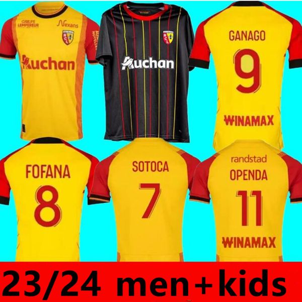 23 24 maillot rc lens soccer jerseys kid kit sainte football shirts de foot home away training 2023 2024 designer shirt fofana buksa racial, Black;yellow
23 24 maillot rc lens soccer jerseys kid kit sainte football shirts de foot home away training 2023 2024 designer shirt fofana buksa racial, Black;yellow