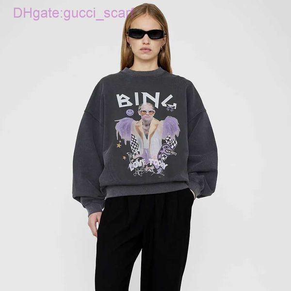 sweatshirts 23ss ab women designer sweatshirt harvey bings crew print wash stir-fried fried hoodie snow flower cotton fashion sweater pullov, Black
sweatshirts 23ss ab women designer sweatshirt harvey bings crew print wash stir-fried fried hoodie snow flower cotton fashion sweater pullov, Black