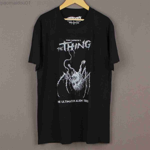 men's t-shirts the thing t-shirt john carpenter horror movie they live halloween prince of darkness men's cotton tee t shirts l230, White;black
men's t-shirts the thing t-shirt john carpenter horror movie they live halloween prince of darkness men's cotton tee t shirts l230, White;black