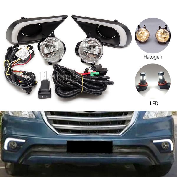 car led drl daytime running light with turn signal fog lamp bumper light frame trims for toyota innova 2013 2014 2015
car led drl daytime running light with turn signal fog lamp bumper light frame trims for toyota innova 2013 2014 2015
