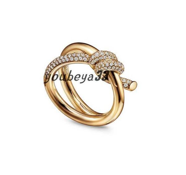 designer ring ladies rope knot ring luxury with diamonds fashion rings for women classic jewelry 18k gold plated rose wedding wholesale, Silver
designer ring ladies rope knot ring luxury with diamonds fashion rings for women classic jewelry 18k gold plated rose wedding wholesale, Silver