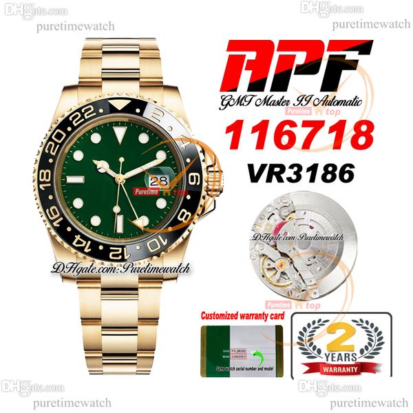 apf gmt ii vr3186 vr3285 automatic mens watch ceramic bezel 18k yellow gold green dial 904l oystersteel bracelet super edition same serial c, Slivery;brown
apf gmt ii vr3186 vr3285 automatic mens watch ceramic bezel 18k yellow gold green dial 904l oystersteel bracelet super edition same serial c, Slivery;brown
