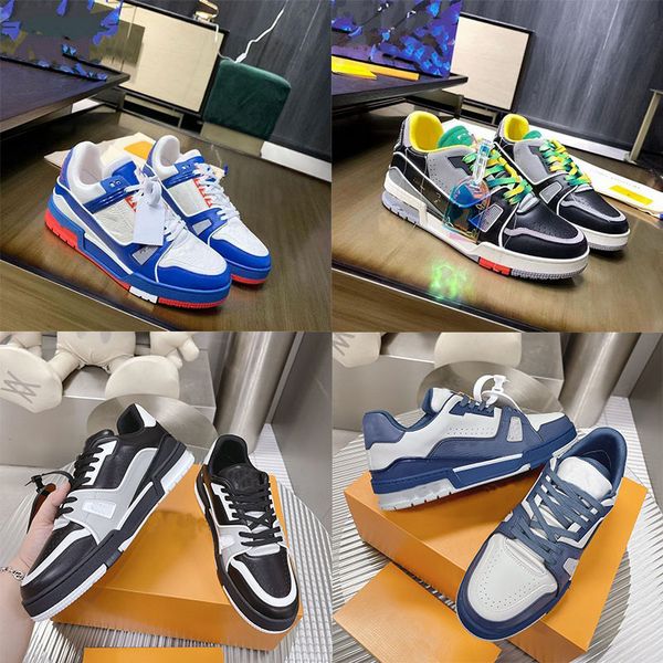 2023 new fashion designer sneaker virgil trainer casual shoes calfskin leather abloh white green red blue letter overlays platform low sneak, Black
2023 new fashion designer sneaker virgil trainer casual shoes calfskin leather abloh white green red blue letter overlays platform low sneak, Black