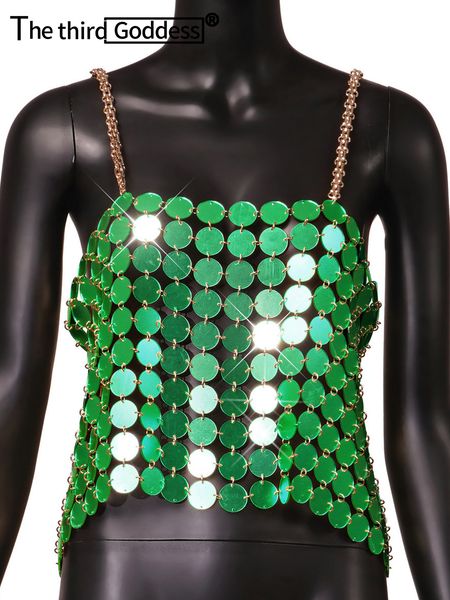 women's tanks camis see through metal sequin crop women summer y2k club party halter tank wife beach rave outfit glitter womens 230706, White
women's tanks camis see through metal sequin crop women summer y2k club party halter tank wife beach rave outfit glitter womens 230706, White