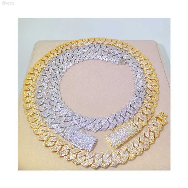 15mm hip hop bracelet necklace 4 row vvs moissanite custom sparkling 925 silver jewelry ice out cuban chain bracelet necklace
15mm hip hop bracelet necklace 4 row vvs moissanite custom sparkling 925 silver jewelry ice out cuban chain bracelet necklace