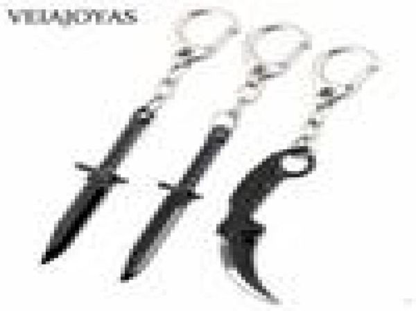 counter strike csgo keychain m9 dagger claw knife weapon model alloy keyring 6.5cm chaveiro car pendant charm jewelry j03061495629, Slivery;golden
counter strike csgo keychain m9 dagger claw knife weapon model alloy keyring 6.5cm chaveiro car pendant charm jewelry j03061495629, Slivery;golden