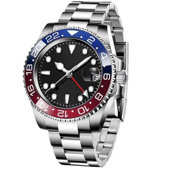 fashion mens watches 40mm two-color bezel casual business watch stainless steel strap automatic winding mechanical wristwatches montre de lu, Slivery;brown
fashion mens watches 40mm two-color bezel casual business watch stainless steel strap automatic winding mechanical wristwatches montre de lu, Slivery;brown