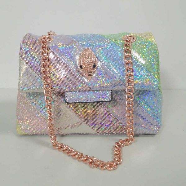 new shiny pu eagle head messenger bag rose gold hardware chain handbag for women
new shiny pu eagle head messenger bag rose gold hardware chain handbag for women