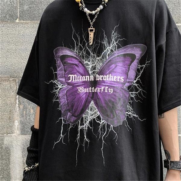 womens tshirt woman tshirts goth harajuku butterfly lightning print loose short sleeve kawaii anime t shirt plus size clothing 230707, White
womens tshirt woman tshirts goth harajuku butterfly lightning print loose short sleeve kawaii anime t shirt plus size clothing 230707, White