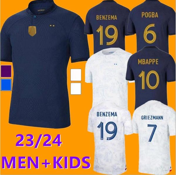 2022 benzema mbappe soccer jersey griezmann french shirts pogba dembele giroud hernandez varane pavaro kante 22 23 maillot de football shirt, Black;yellow 
2022 benzema mbappe soccer jersey griezmann french shirts pogba dembele giroud hernandez varane pavaro kante 22 23 maillot de football shirt, Black;yellow