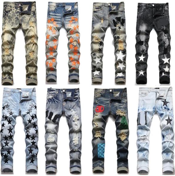 mens designer jeans jeans for men mens jeans european jean hombre mens pants trousers biker embroidery ripped for trend cotton fashion jeans, Blue
mens designer jeans jeans for men mens jeans european jean hombre mens pants trousers biker embroidery ripped for trend cotton fashion jeans, Blue
