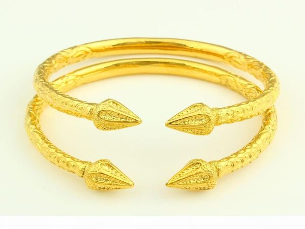 new arrowhead openable 14 k yellow fine solid gold filled bangle engraved trendy aiguille pattern bracelet 2 piece jewelry wholesa5170256, Black
new arrowhead openable 14 k yellow fine solid gold filled bangle engraved trendy aiguille pattern bracelet 2 piece jewelry wholesa5170256, Black