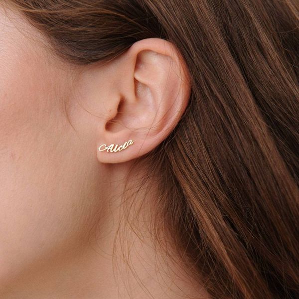 hoop huggie personalized custom name earrings minimalist dainty |stud earring | baby girl gift mother for her 230707, Golden;silver
hoop huggie personalized custom name earrings minimalist dainty |stud earring | baby girl gift mother for her 230707, Golden;silver