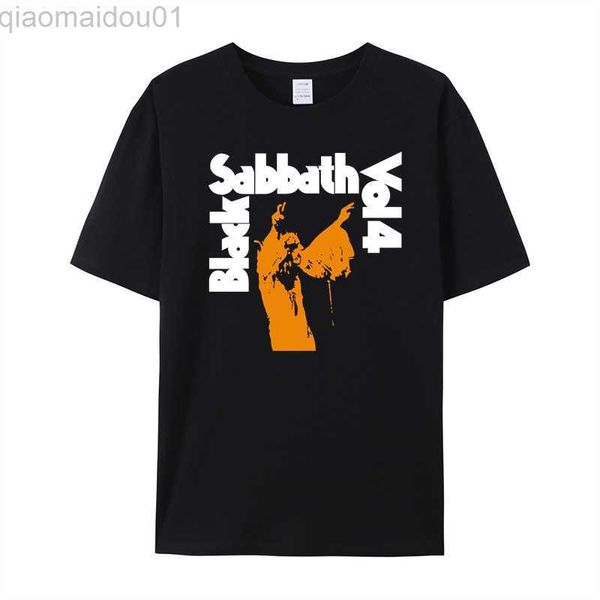 men's t-shirts black shirt sabbath vol 4 mens t shirts short sleeve basic graphic cotton rock t shirts male heavy metal tees shirt l230, White;black
men's t-shirts black shirt sabbath vol 4 mens t shirts short sleeve basic graphic cotton rock t shirts male heavy metal tees shirt l230, White;black