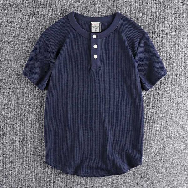 men's t-shirts summer new american retro waffle henry collar t-shirt men's fashion simple pure cotton washed old short sleeve casu, White;black
men's t-shirts summer new american retro waffle henry collar t-shirt men's fashion simple pure cotton washed old short sleeve casu, White;black