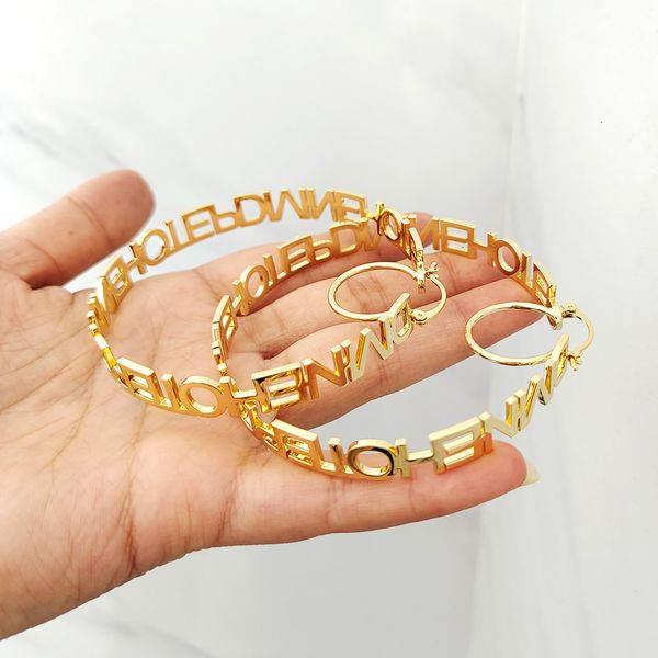 hoop huggie name earrings personalized stainless steel fashion jewelry letters hoop women earrings customized name hoop earring 230706, Golden;silver
hoop huggie name earrings personalized stainless steel fashion jewelry letters hoop women earrings customized name hoop earring 230706, Golden;silver